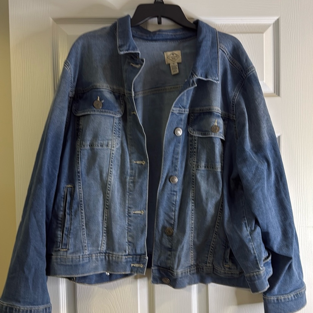 Gently used denim jacket